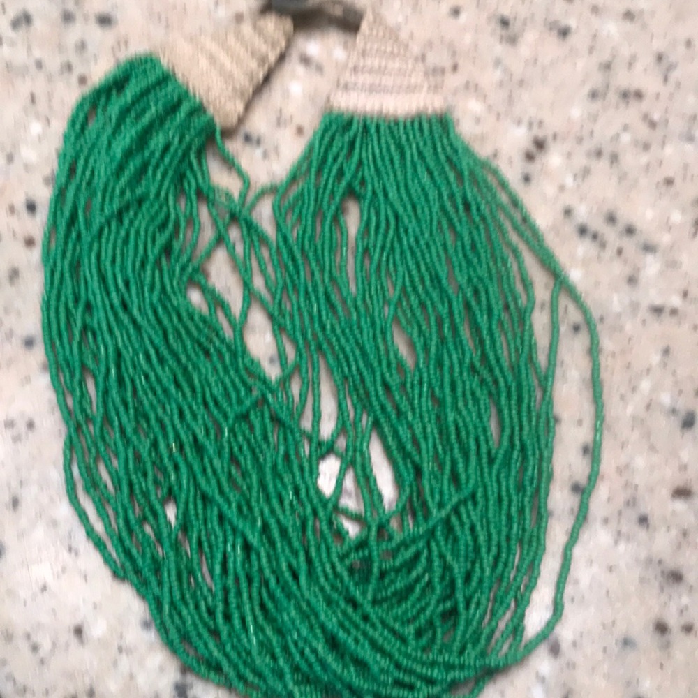 beaded necklace